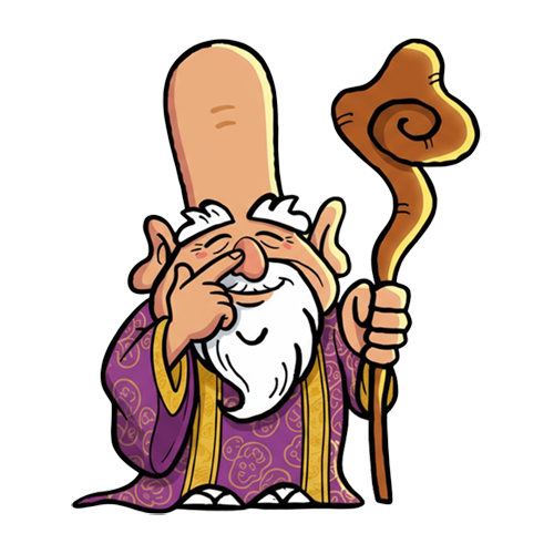 ミク爺 鼻ほじり